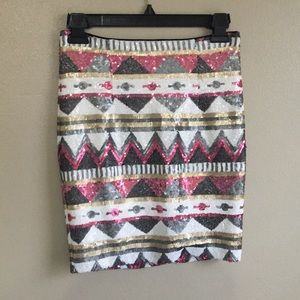 Chelsea & Violet sequin skirt